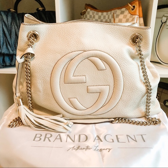 Gucci Handbags - GUCCI Soho Tote